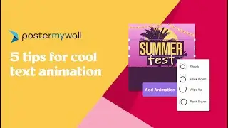 How to Animate Text | 5 Tips For Cool Text Animation