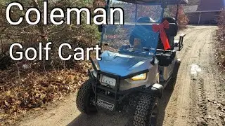 2023 Coleman Golf Cart From Lowe's Review