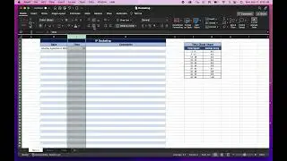 UBC IP Excel Docketing Crash Course