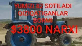 YUMIZI 82 SOTILADI SUROSHNI IY DAMAS SOTILADI 26 MILONGA