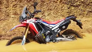 CRF 250 Rally - Muddy Back Roads in South Negros