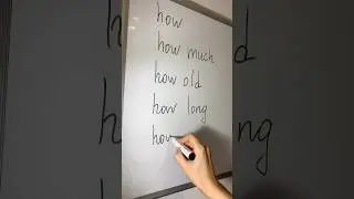 Questions in English. English for beginners 