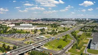 Аэросъемка, обзор с озвучкой диктором