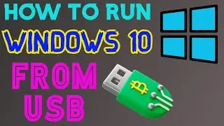 How to Run Windows 10 directly from a USB Drive for FREE | Mera Channel