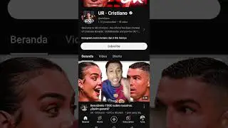CHANNEL YOUTUBE CRISTIANO RONALDO