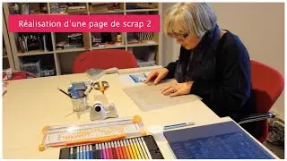 Réalisation d'une page de scrap 2