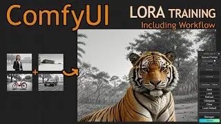 ComfyUI  LORA training workflow 
