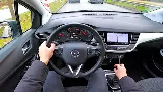 2021 Opel Crossland X 1.2T - pov test drive