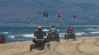 ATVing & Camping at Oceano Sand Dunes - Pismo Beach State Park, CA