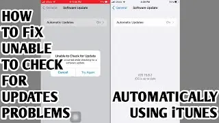 HOW TO FIX ALL OF THE SOFTWARE UPDATE PROBLEMS OF iPHONES' iOS USING THE OFFICIAL iTUNES APP