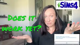 SIMS 4 ERROR UPDATE: Does it work yet? (134:b3789c837:4240d837) // Avant Family