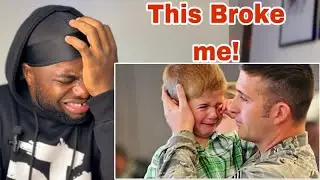 MOST EMOTIONAL SOLDIERS COMING HOME COMPILATION |REACTION|