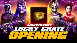 60UC LUCK SIX ANNIVERSARY CRATE OPENING | FOOL SET M416 FOOL SCARL FOOL