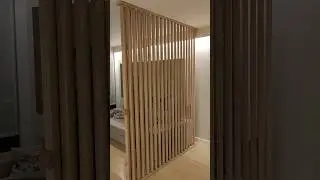 Синхронная поворотная реечная перегородка. 
