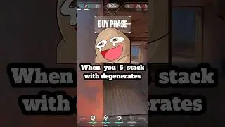 What happens when you 5 stack in VALORANT #valorant #shorts