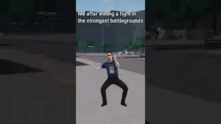 me after winning a fight in tsbg #thestrongestbattlegrounds #roblox #robloxmemes #memes #robloxgames