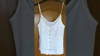 Mango Haul | 100% linen Cami top #haul #haulvideo #haulvlog #outfitidea #clothinghaul #mangohaul