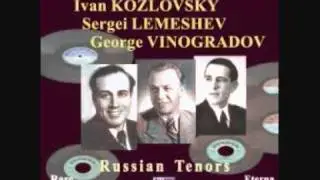 Sergei Lemeshev - Жаворонок 1947 Live (concert in Berlin!!!)