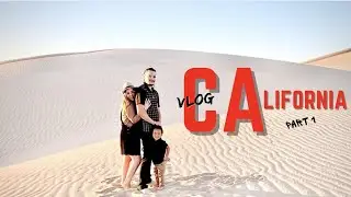 Road trip to California | VLOG: family photoshoot, the beach, and family | KelvinBlessedTheBeat