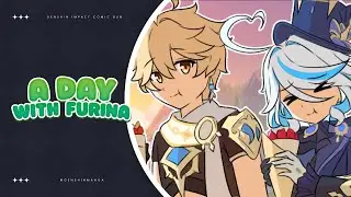 a Day with Furina | Genshin Impact Comic Dub