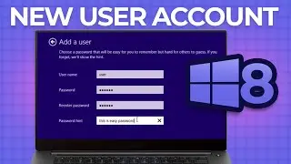 How to Create a New User in Windows 8 (Classic Tutorial)