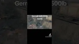 German rifleman TANKS 500lb BOMB!! song is RAHHHH by alt #enlisted #gaming #warthunder #ww2 #funny