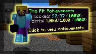 getting every achievement in the hypixel pit