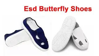 esd butterfly shoes