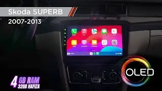 Skoda SUPERB 2008-2013 4 GB RAM Kablosuz Carplay Android Multimedya Navigasyon - COMWEGEN