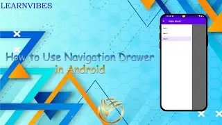 Android Studio Tutorial: How to Use Navigation Drawer in Android | 