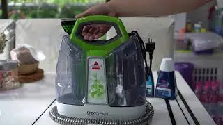 รีวิว Bissell SPOT CLEAN เครื่องขจัดคราบอเนกประสงค์ ซักโซฟาผ้า ที่นอน ไม่ต้องถอดออกมาให้วุ่นวาย