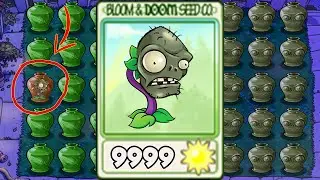 100% Vasebreaker Endless | CHOMPER ZomPlants - Plants vs Zombies Mod ZomPlants vs Zombotany