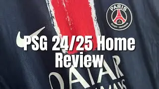 Unboxing the highly anticipated Paris Saint-Germain (PSG) 2024/25 home shirt Must-Have for Every Fan