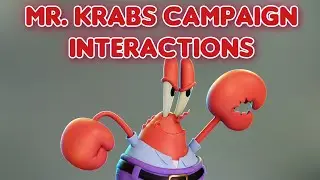 Nickelodeon All-Star Brawl 2 - Mr. Krabs Campaign Interactions