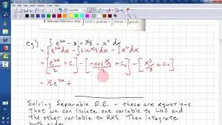 Calc 12 Chp 6.1 (2018) - Anti-derivatives and Slope Fields