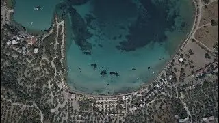 Bademli - Dikili - İzmir, Drone görüntüleri.