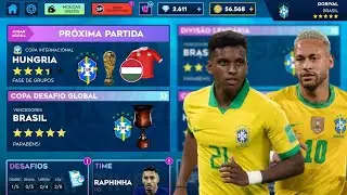 DLS | Modo Carreira Seleção Brasileira #36 ( Estreia na Copa do Mundo )