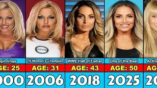 WWE Trish Stratus Transformation From 25 to 50 Year Old