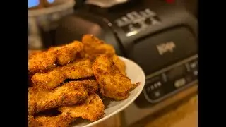 AIR FRYER CHICKEN CUTLETS | NINJA FOODI AIR FRYER | PERFECT FOR BEGINNERS
