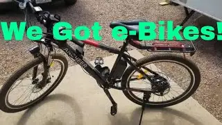 We got E Bikes! Ancheer e bike review