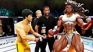 UFC 4 | Bruce Lee vs. Goddess Of Greatness | EA Sports UFC 4
