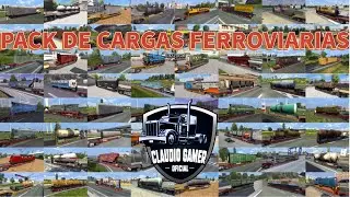 Download Pack Cargas Ferroviárias v.4.5.6 Ets2 1.52/1.53
