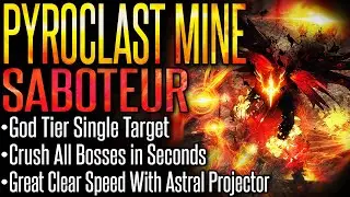 【Path of Exile - Outdated】Pyroclast Mine Saboteur –Build Guide– Exceptional Bossing | Erase Sirus!