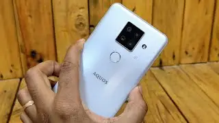 Sharp Aquos sense 4 +. The premium Sense.