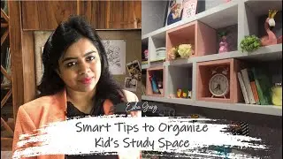 Smart Tips to Organize Kid's Study Desk with 3 DIYs - Part 2 | DDbE