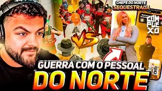 A GUERRA VAI COMEÇAR! SEQUESTR4I A CHEFE DO NORTE! no GTA RP (LUQUET4)