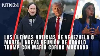 Las últimas noticias de Venezuela 8 marzo | Nueva reunión privada de Trump con María Corina Machado