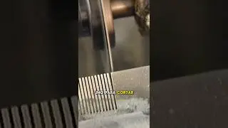 #SHORT | Dentado y pulido de PEINES hechos con CUERNOS. PARTE 2 (Vídeo completo en mi canal)