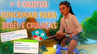 +3 OBJETOS FUNCIONAIS PARA BEBÊS E CRIANÇAS🤩🤩| The Sims 4| Mod Review