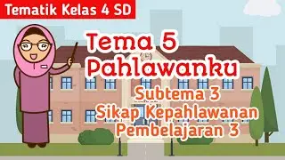 Tematik Kelas 4 ~ Tema 5: Pahlawanku | Subtema 3 Pembelajaran 3